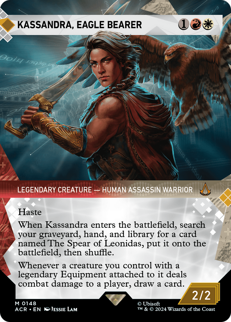 Kassandra, Eagle Bearer (Showcase) [Assassin's Creed] | The Clever Kobold