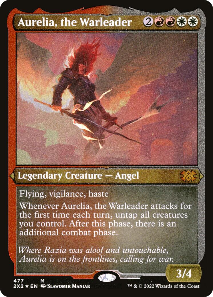 Aurelia, the Warleader (Foil Etched)