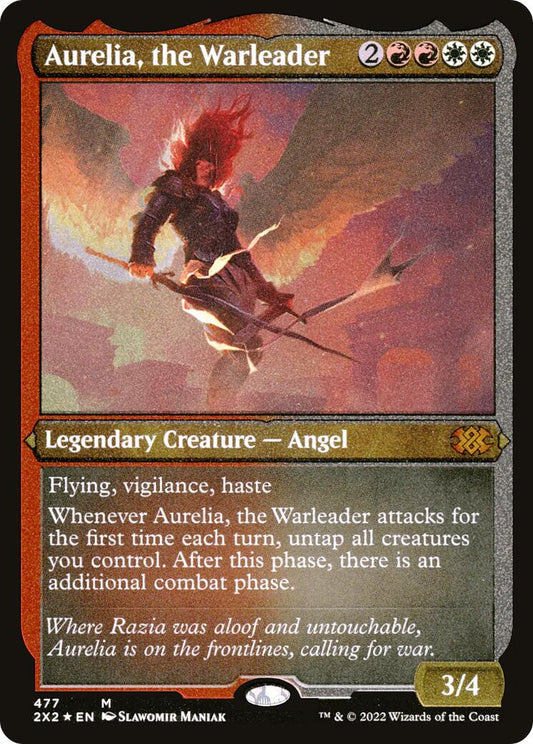Aurelia, the Warleader (Foil Etched)