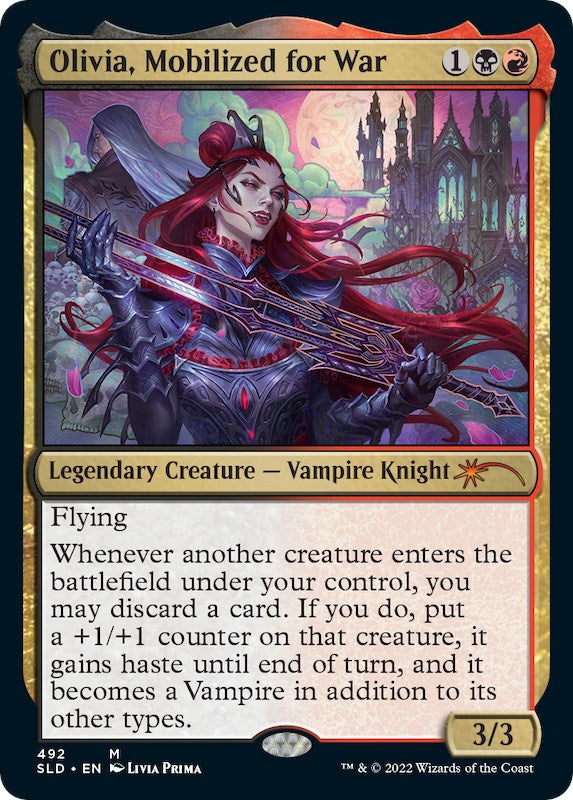 Olivia, Mobilized for War