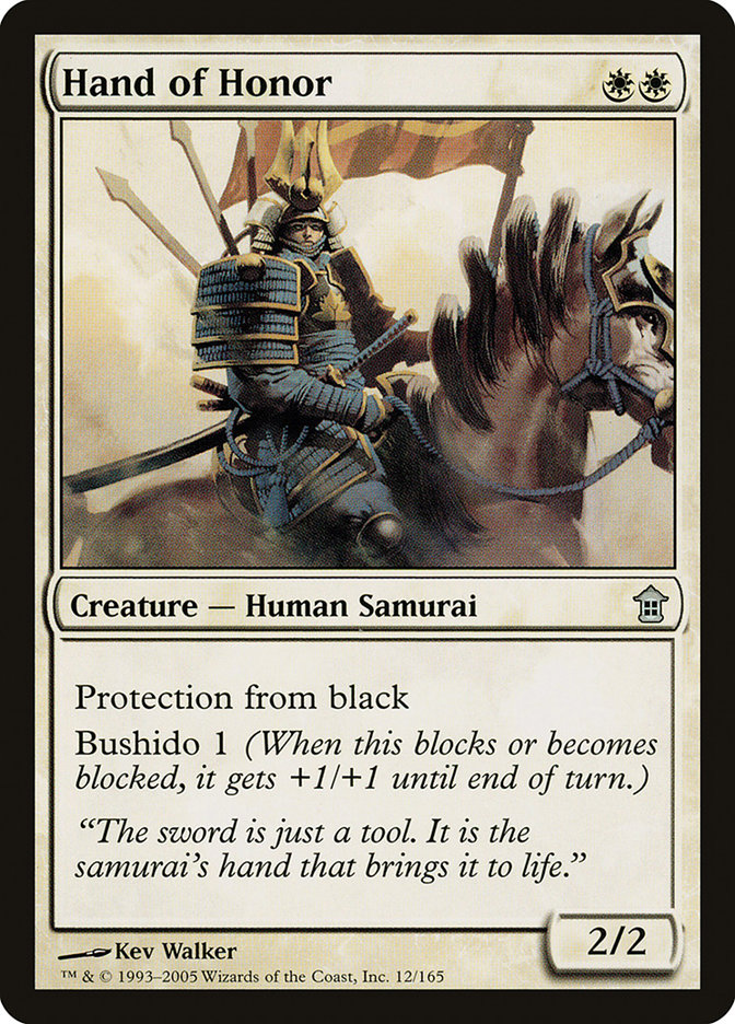 Hand of Honor [Saviors of Kamigawa] | The Clever Kobold