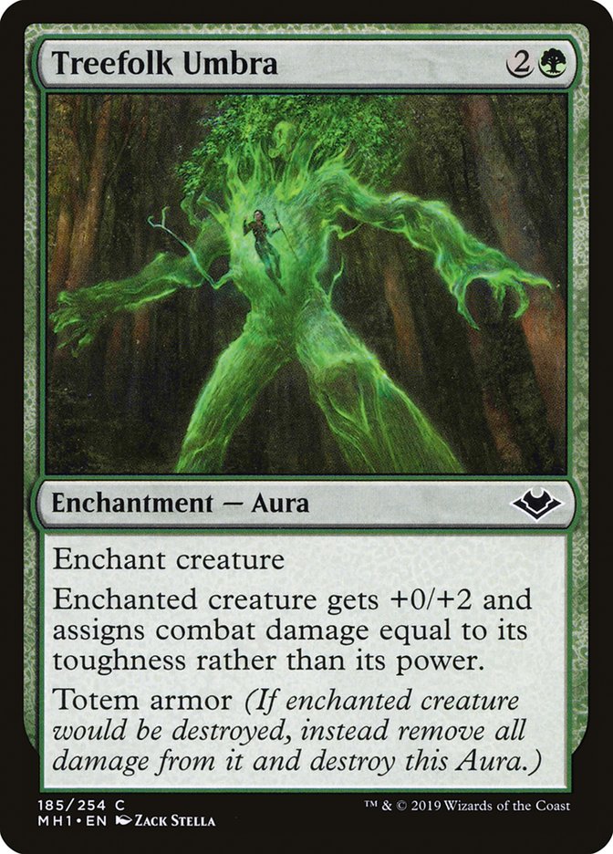 Treefolk Umbra [Modern Horizons] | The Clever Kobold