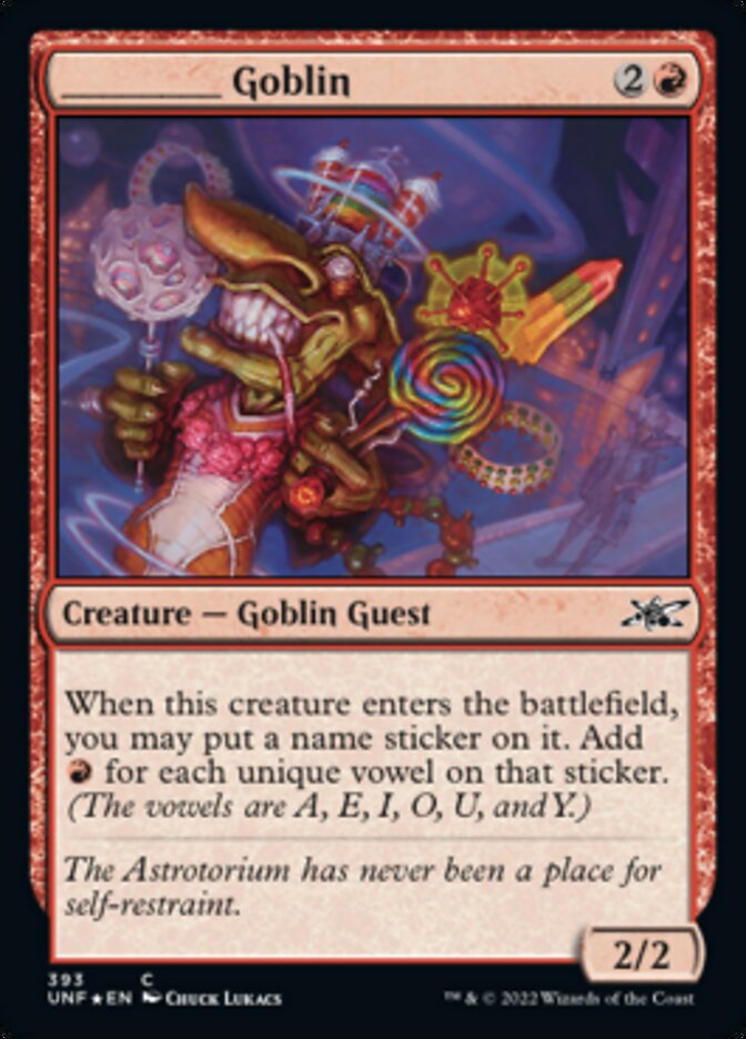 _____ Goblin (Galaxy Foil) [Unfinity] | The Clever Kobold