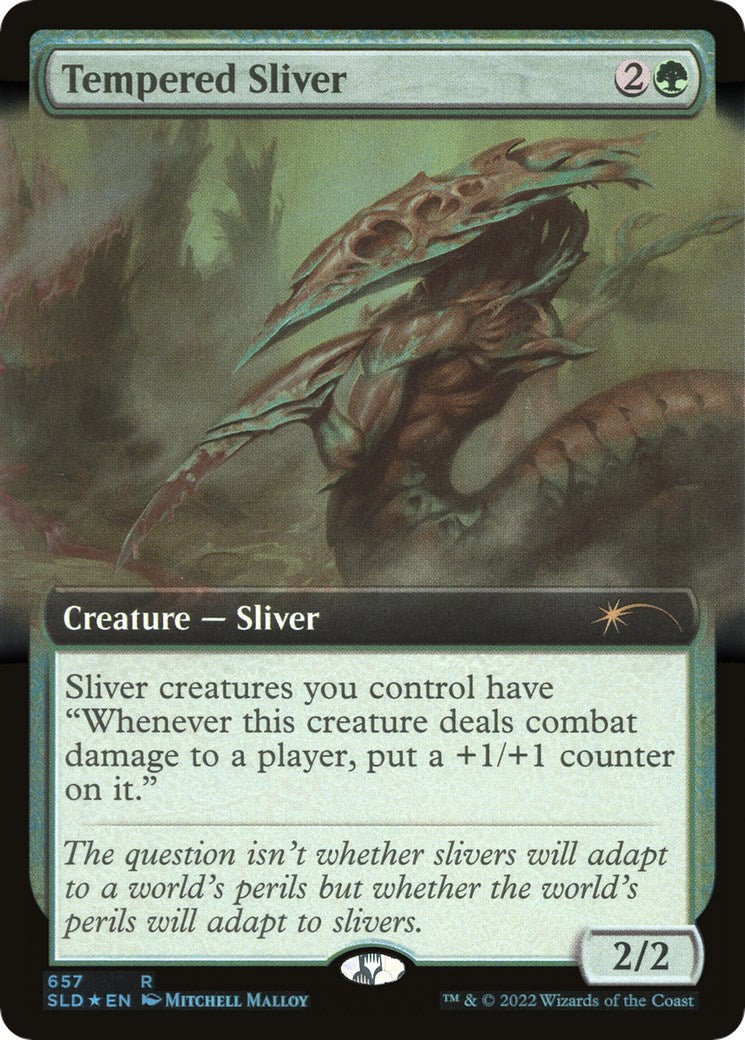 Tempered Sliver (Extended Art) [SLD - 657]