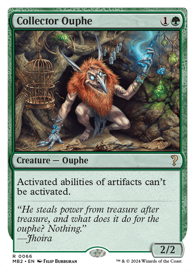 Collector Ouphe (White Border) [Mystery Booster 2] | The Clever Kobold