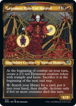 Lagomos, Hand of Hatred (Textured Foil) [DMU - 345]
