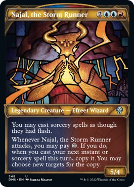 Najal, the Storm Runner (Textured Foil)