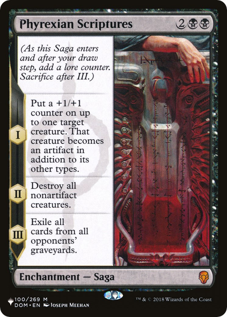 Phyrexian Scriptures [LIST - 100/269]