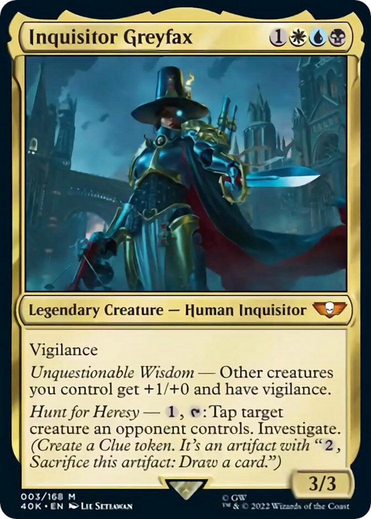 Inquisitor Greyfax (Surge Foil) [40K - 3]