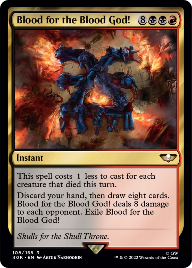 Blood for the Blood God! (Surge Foil) [40K - 108]