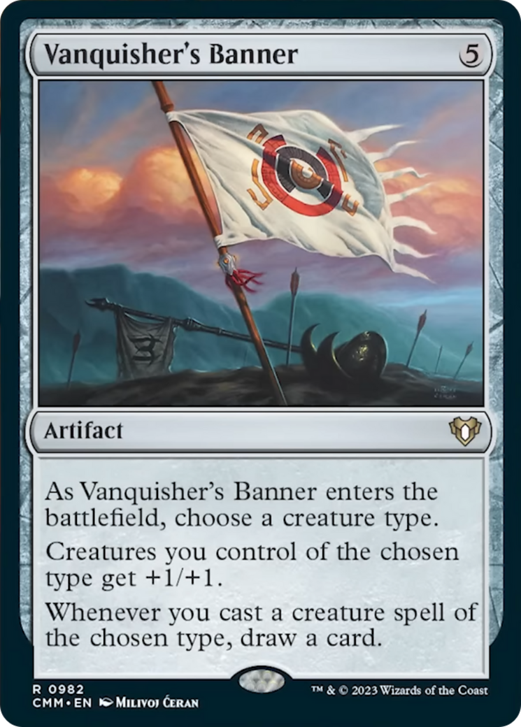 Vanquisher's Banner [Commander Masters] | The Clever Kobold