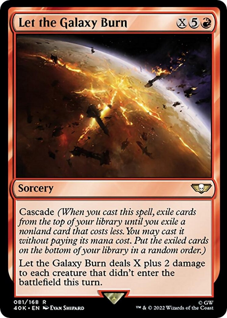 Let the Galaxy Burn (Surge Foil)