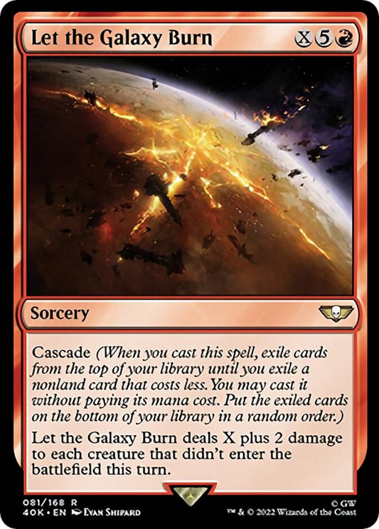 Let the Galaxy Burn (Surge Foil)