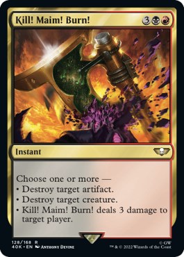 Kill! Maim! Burn! [40K - 128]