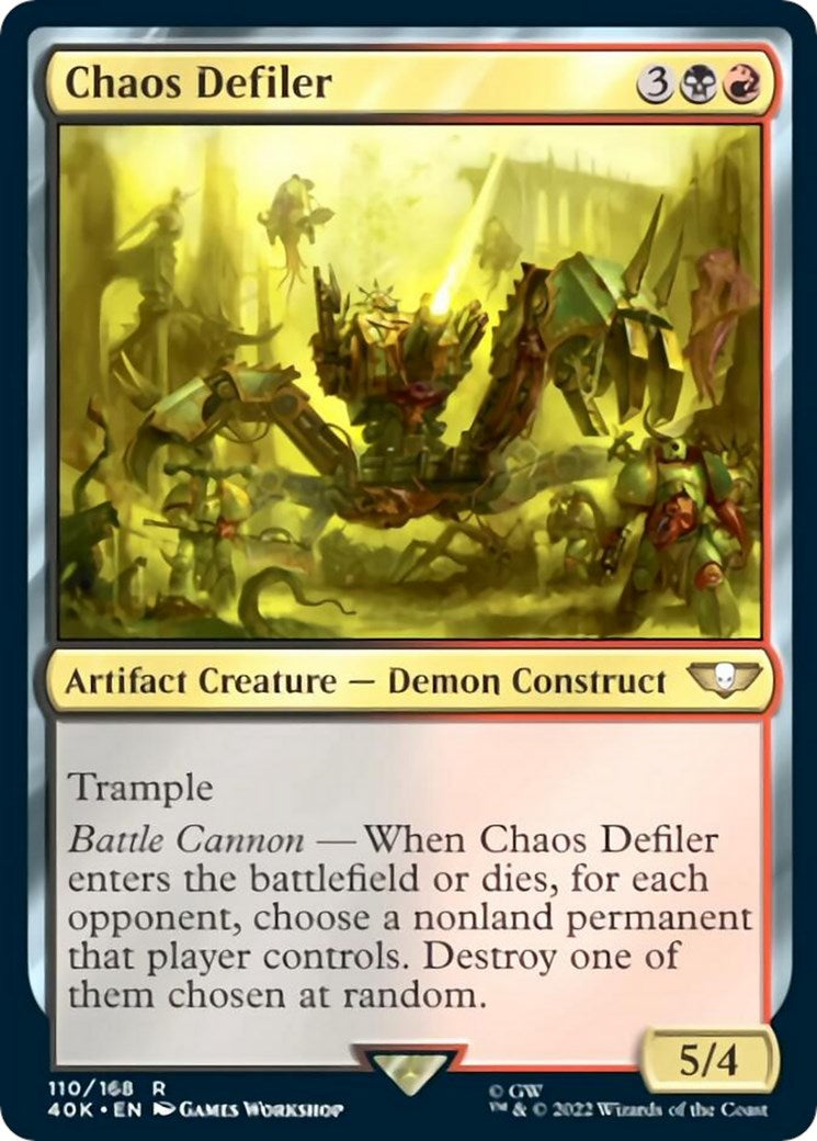 Chaos Defiler (Surge Foil) [40K - 110]