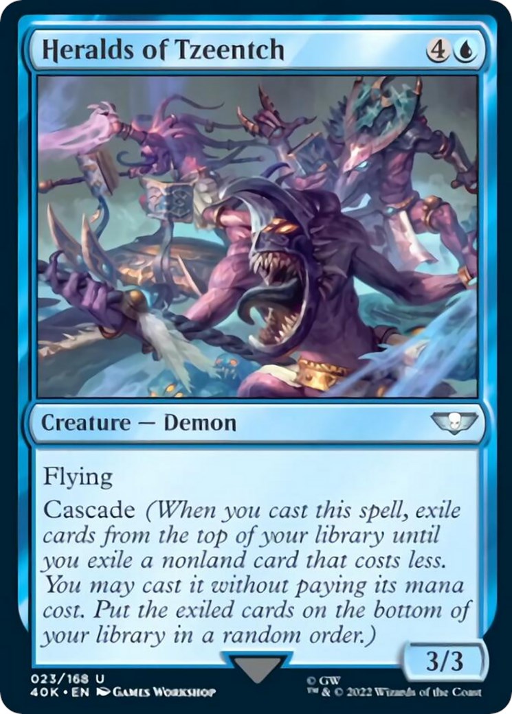 Heralds of Tzeentch (Surge Foil)