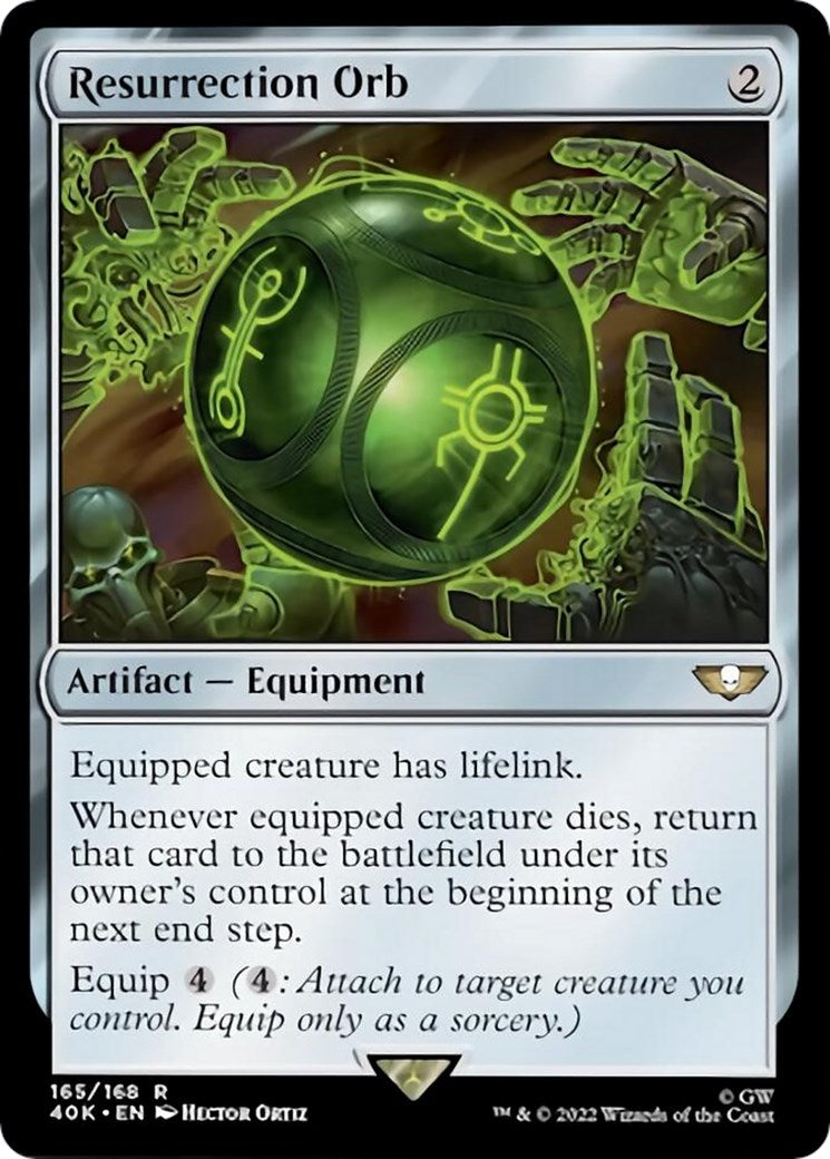Resurrection Orb [40K - 165]