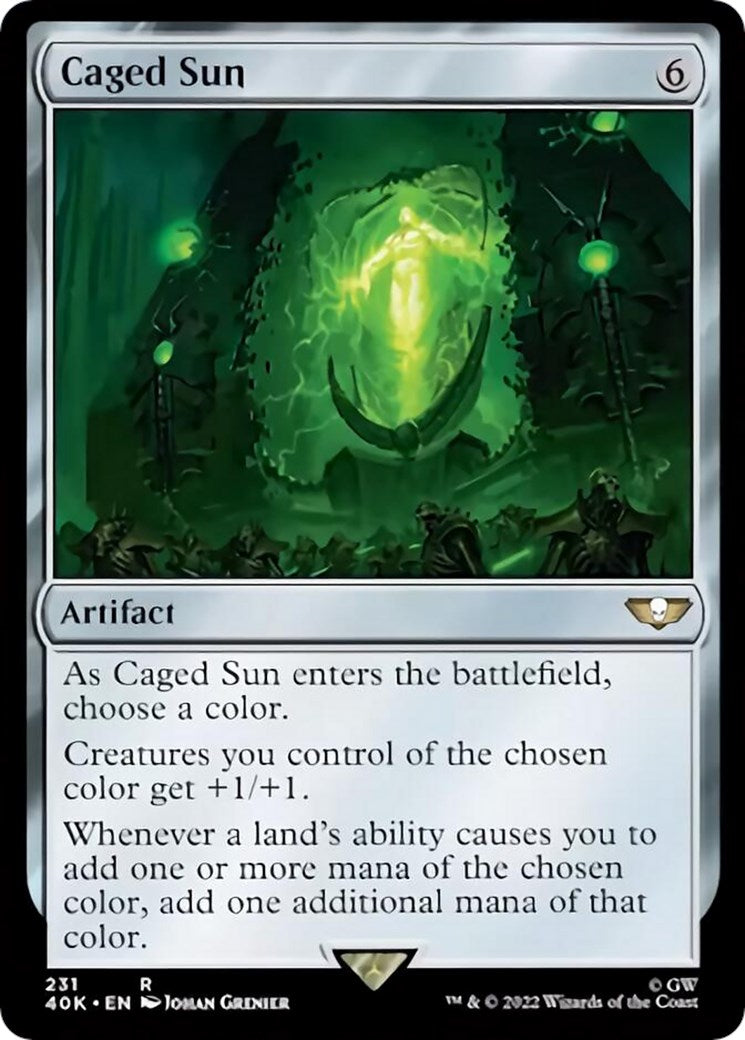 Caged Sun (Surge Foil) [40K - 231]