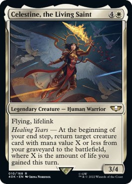 Celestine, the Living Saint (Surge Foil) [40K - 10]