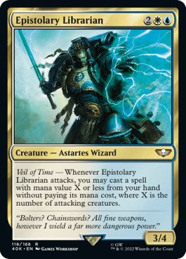 Epistolary Librarian (Surge Foil) [40K - 118]