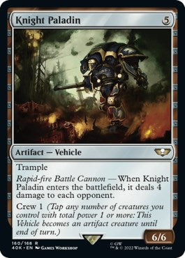 Knight Paladin (Surge Foil) [40K - 160]