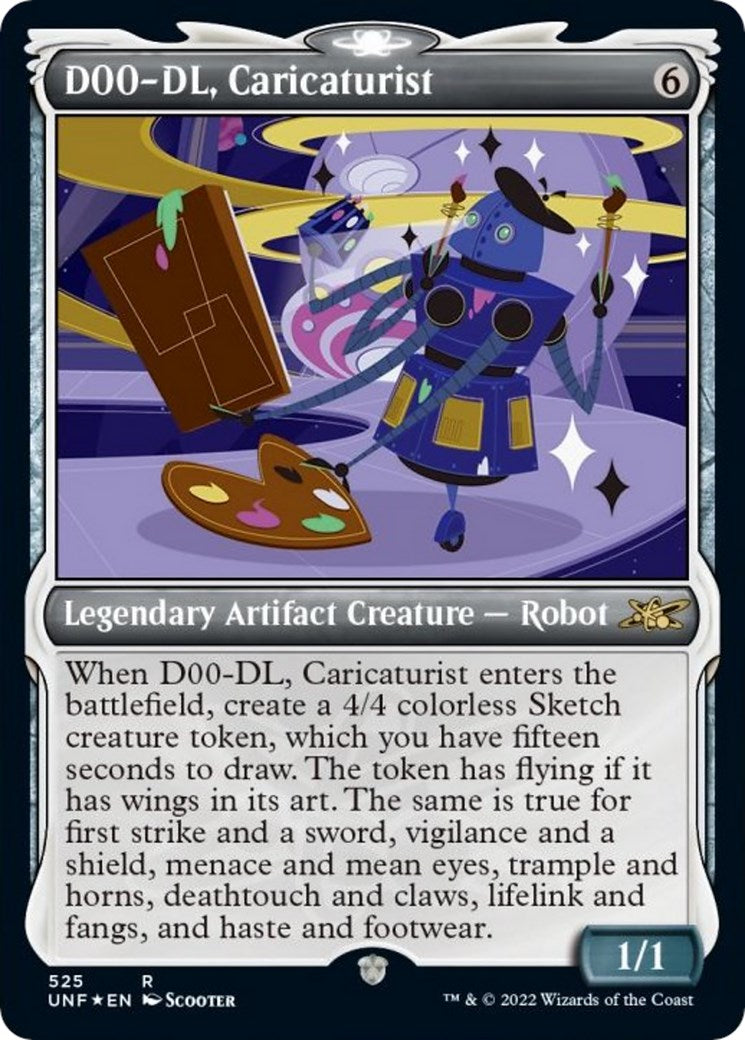 D00-DL, Caricaturist (Showcase) [UNF - 274]