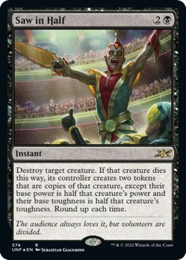 Saw in Half (Galaxy Foil) [UNF - 374]