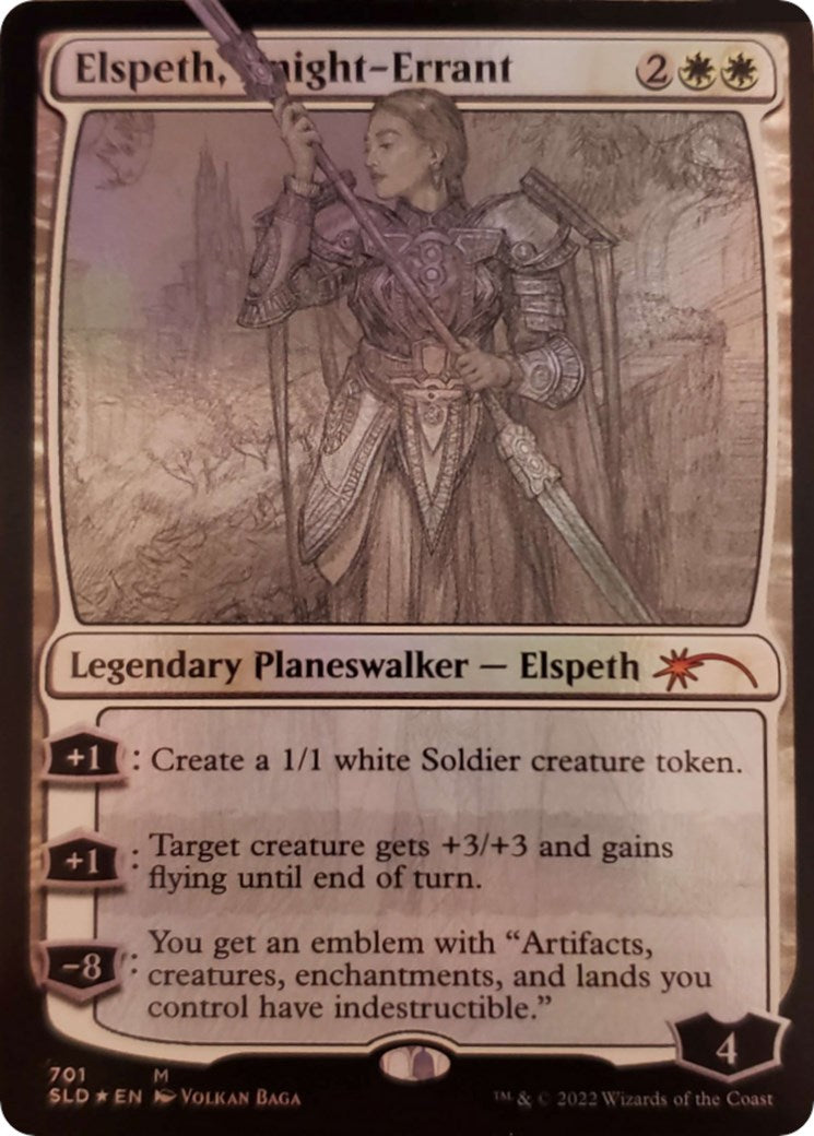 Elspeth, Knight-Errant (Sketch Showcase) [SLD - 701]