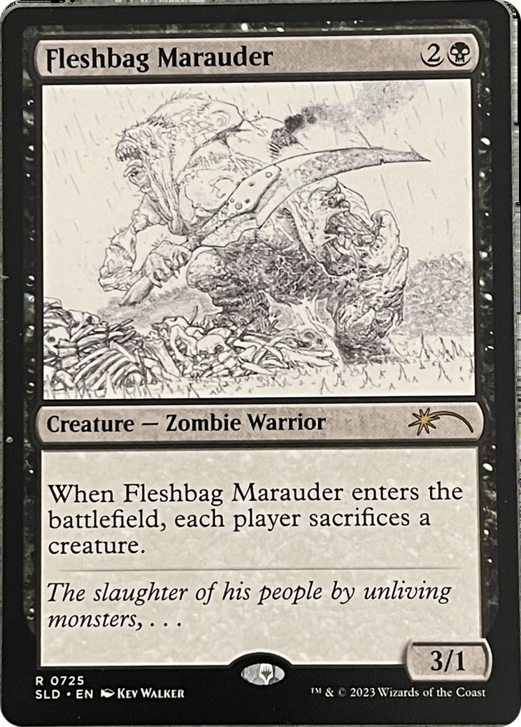 Fleshbag Marauder (Sketch Showcase) [Secret Lair Drop Series] | The Clever Kobold