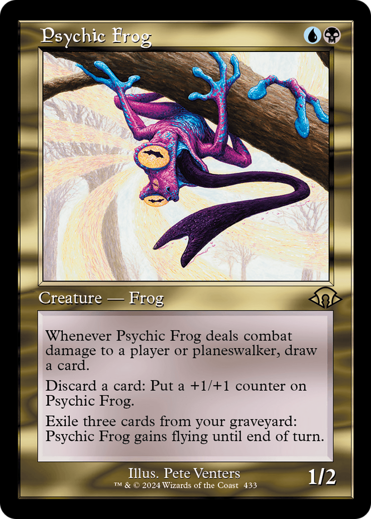 Psychic Frog (Retro) [Modern Horizons 3] | The Clever Kobold