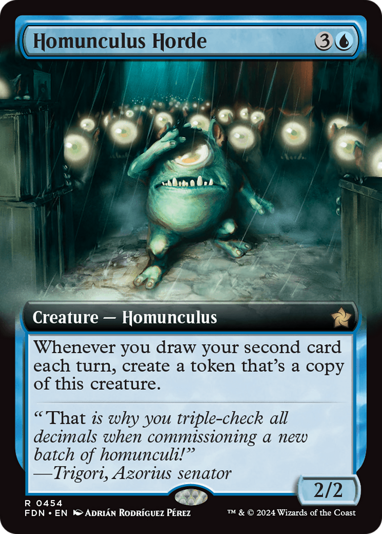 Homunculus Horde (Extended Art) [Foundations] | The Clever Kobold