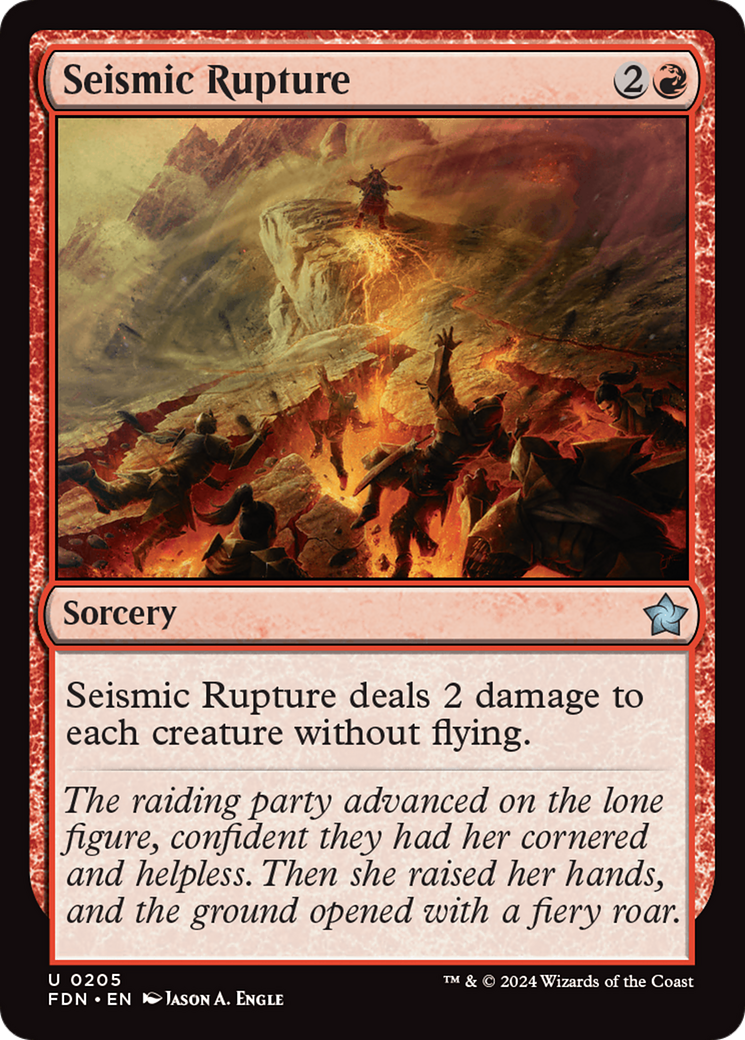 Seismic Rupture [Foundations] | The Clever Kobold