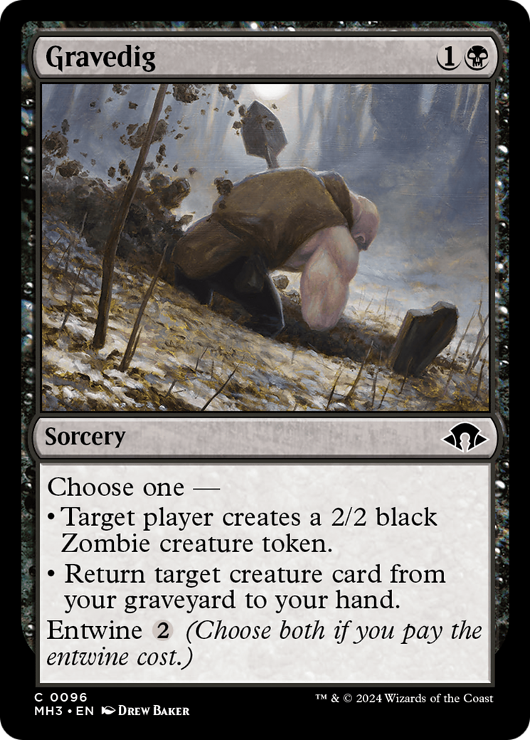 Gravedig [Modern Horizons 3] | The Clever Kobold