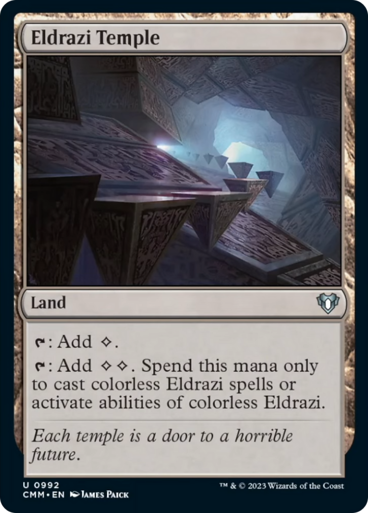 Eldrazi Temple [Commander Masters] | The Clever Kobold