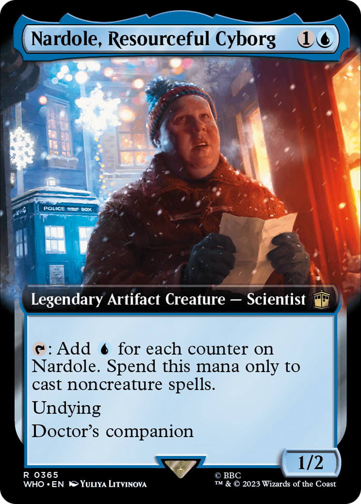 Nardole, Resourceful Cyborg (Extended Art) [Doctor Who] | The Clever Kobold