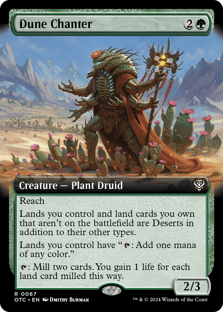 Dune Chanter (Extended Art) [Outlaws of Thunder Junction Commander] | The Clever Kobold