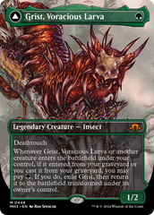 Grist, Voracious Larva // Grist, the Plague Swarm (Borderless) [Modern Horizons 3] | The Clever Kobold