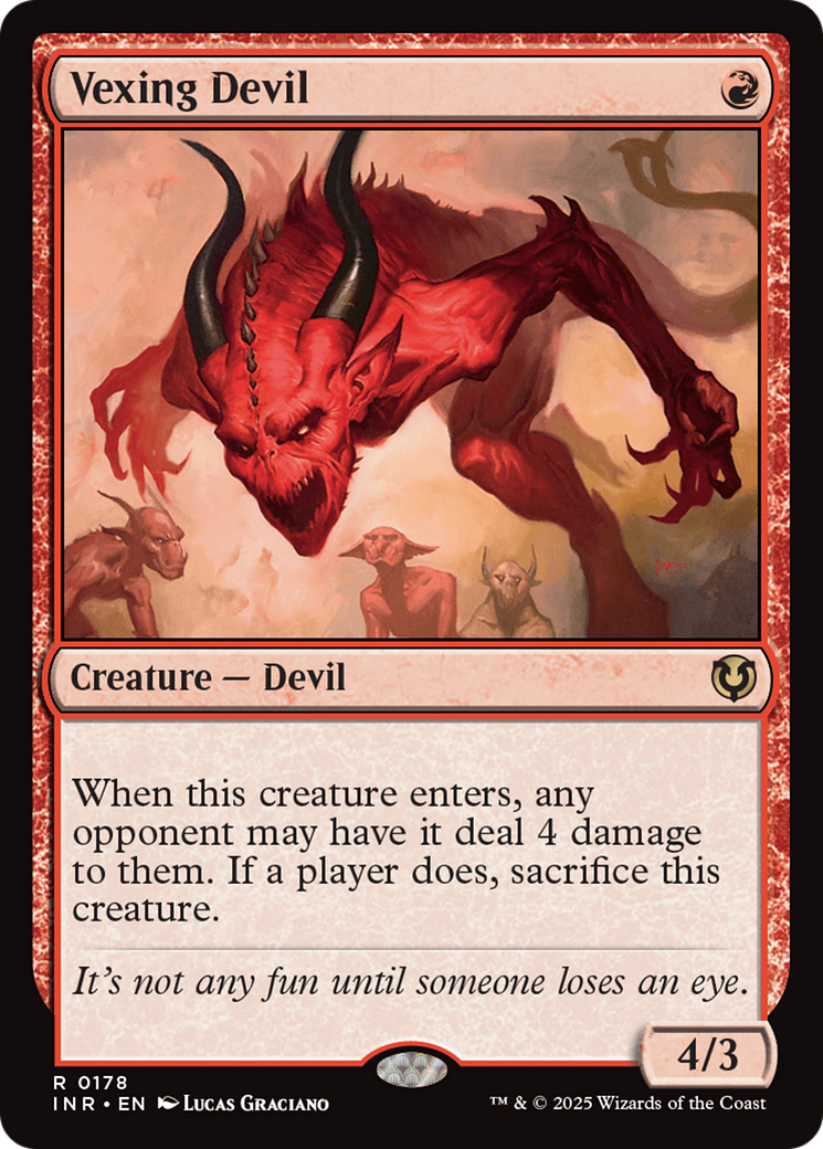 Vexing Devil [Innistrad Remastered] | The Clever Kobold