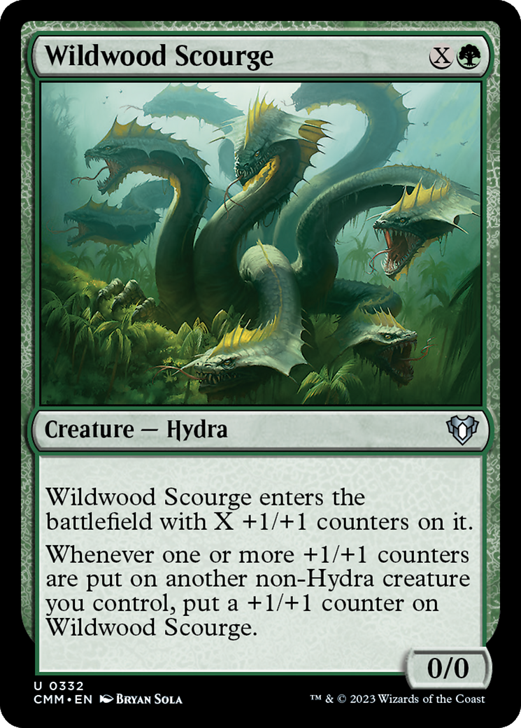 Wildwood Scourge [Commander Masters] | The Clever Kobold