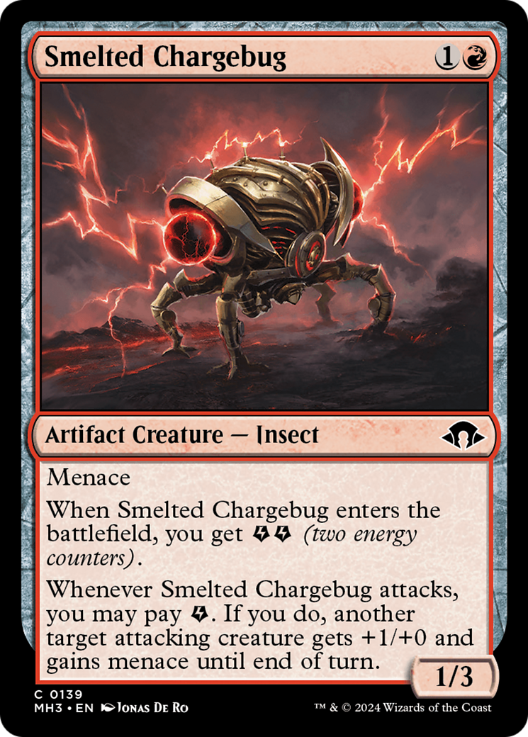 Smelted Chargebug [Modern Horizons 3] | The Clever Kobold