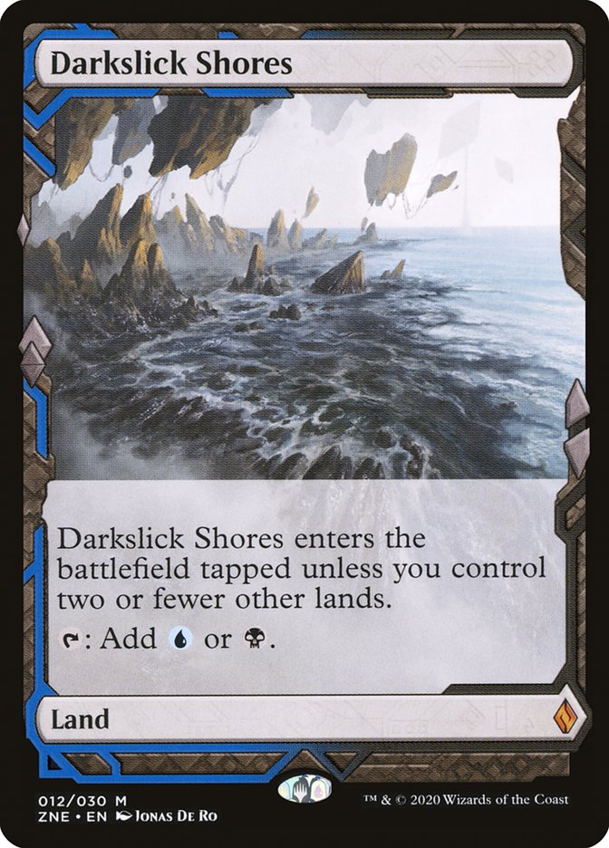 Darkslick Shores (Expeditions) [Zendikar Rising Expeditions] | The Clever Kobold