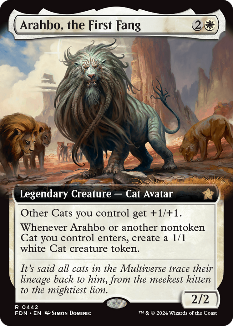 Arahbo, the First Fang (Extended Art) [Foundations] | The Clever Kobold