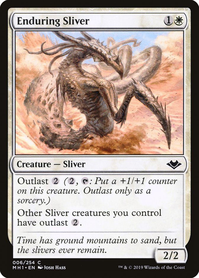 Enduring Sliver [Modern Horizons] | The Clever Kobold