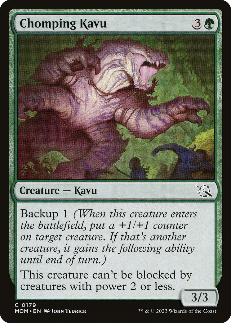 Chomping Kavu [March of the Machine] | The Clever Kobold