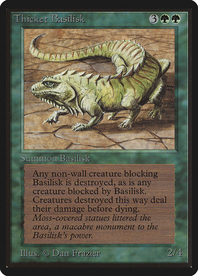 Thicket Basilisk [Beta Edition] | The Clever Kobold