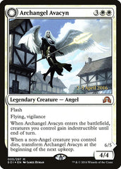 Archangel Avacyn // Avacyn, the Purifier [Shadows over Innistrad Prerelease Promos] | The Clever Kobold