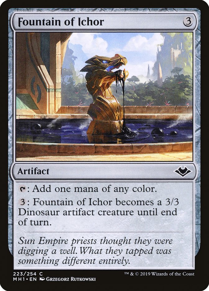 Fountain of Ichor [Modern Horizons] | The Clever Kobold