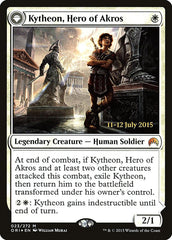 Kytheon, Hero of Akros // Gideon, Battle-Forged [Magic Origins Prerelease Promos] | The Clever Kobold