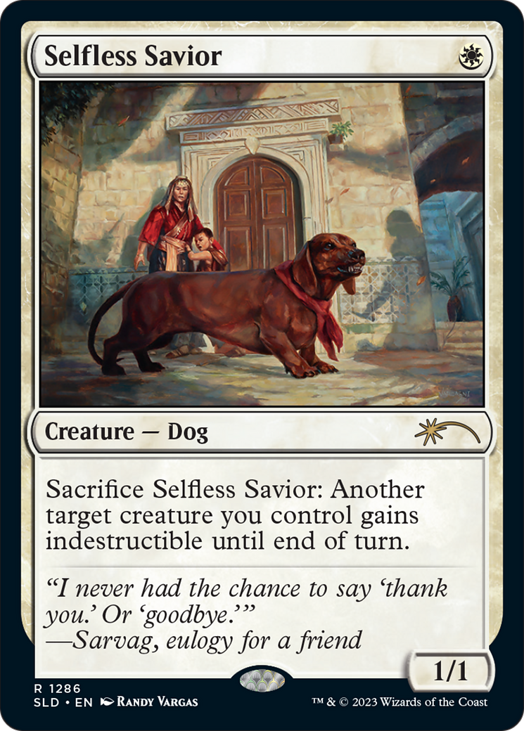 Selfless Savior [Secret Lair Drop Series] | The Clever Kobold