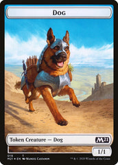 Cat (020) // Dog Double-Sided Token [Core Set 2021 Tokens] | The Clever Kobold